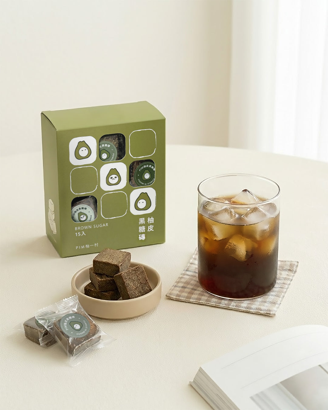 Yuzu Brown Sugar Oolong Kit — Jin Xuan Cold Brew + Brown Sugar Cubes