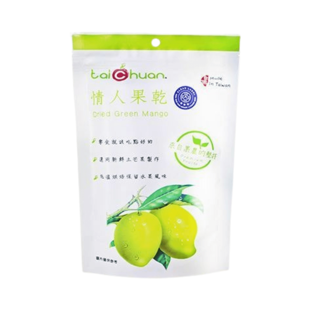 Tai Chuan Dried Green Mango - 100g x 12 pack