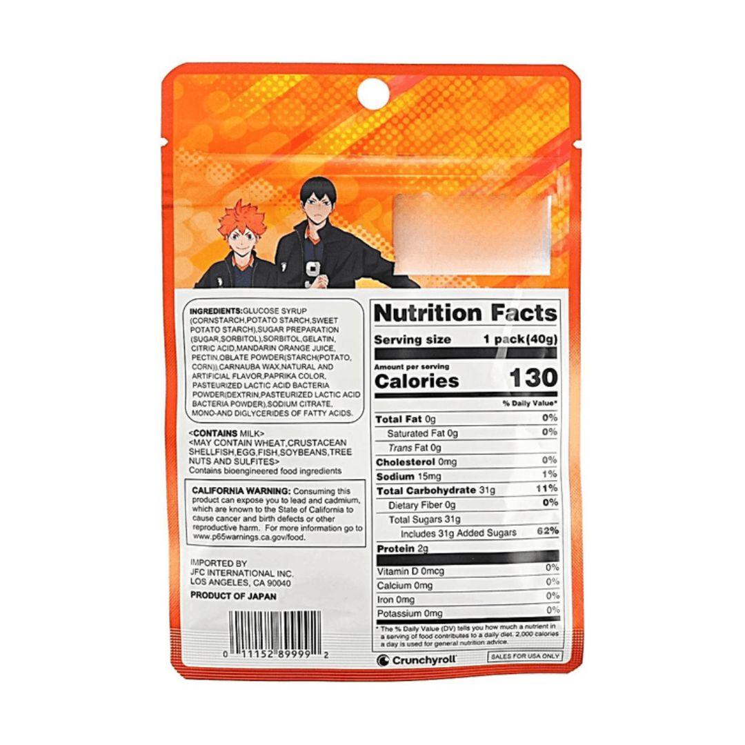 Haikyu!! Mandarin Gummy - 40g
