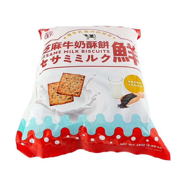 Chung Hsiang Sesame Milk Biscuits - 280g