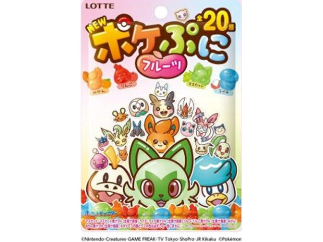 Lotte Poke Puni Fruit - 80g