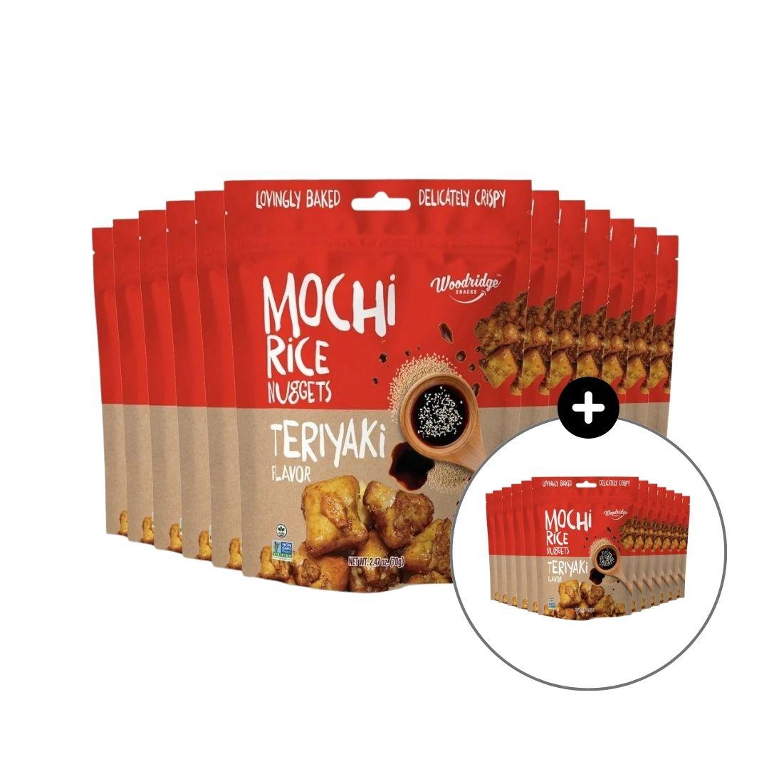 Woodridge Snacks 麻糬米果 照燒口味（2.47 oz./70g袋裝）