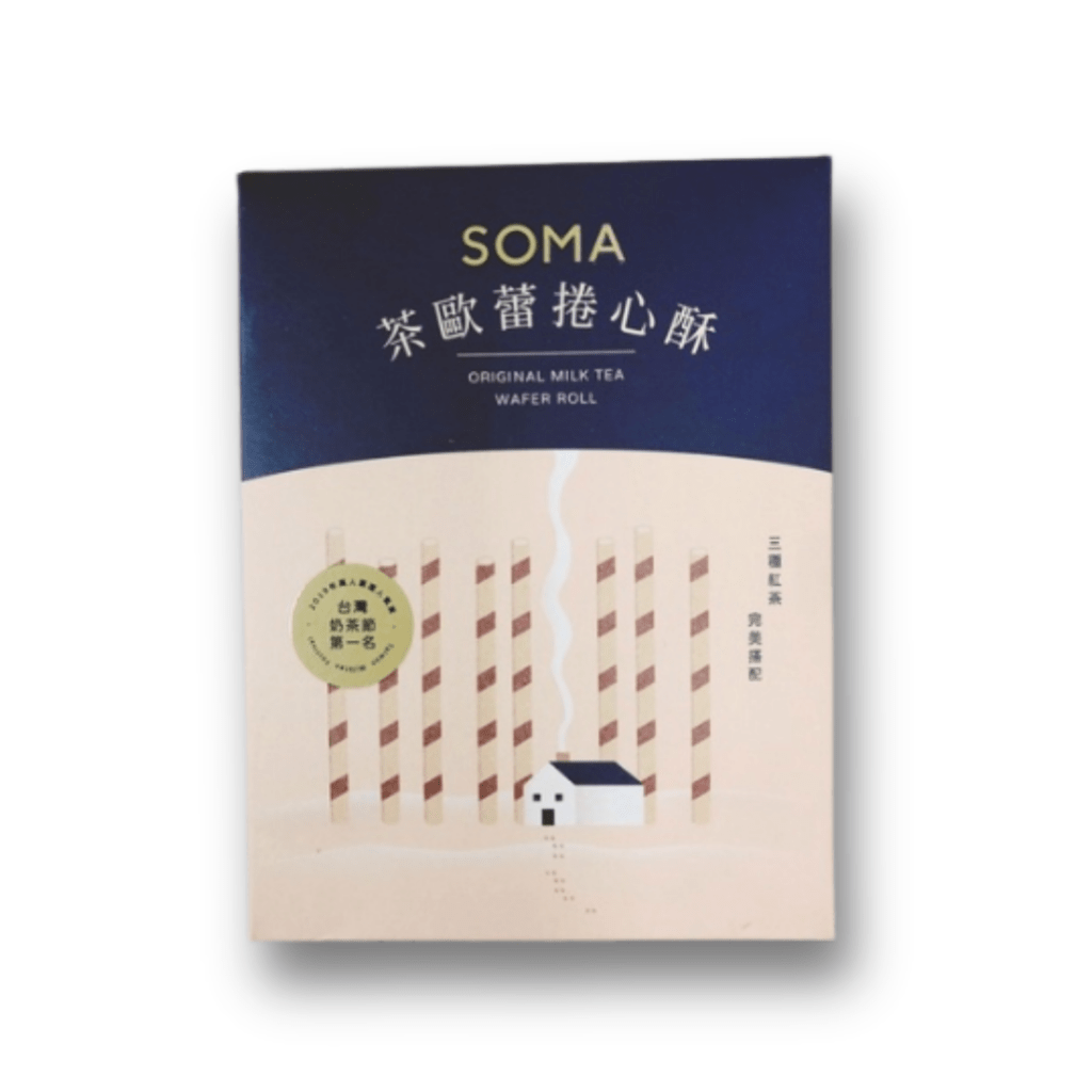 SOMA Original Milk Tea Wafer Rolls - 80g