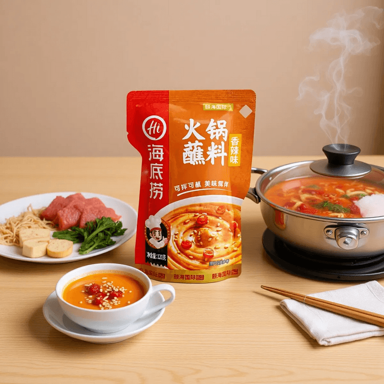 HAIDILAO Spicy Hot Pot Dipping Sauce Mild Flavor - 120g