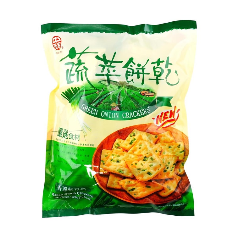 Chung Hsiang Green Onion Crackers - 300g