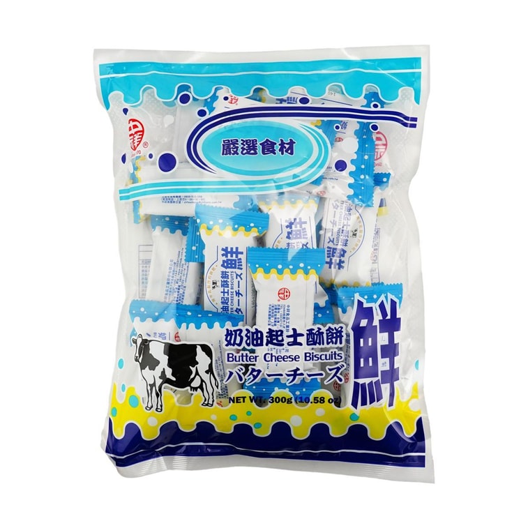Chung Hsiang Butter Cheese Biscuits - 300g