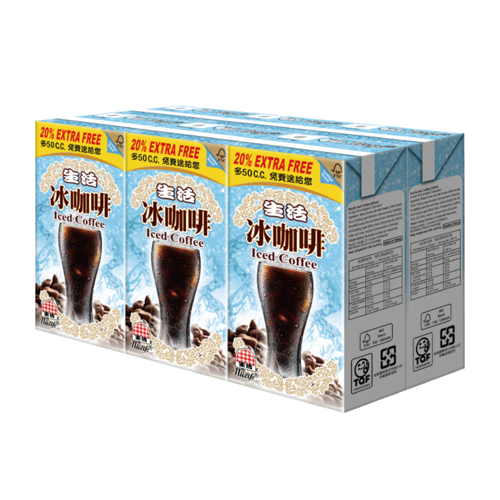 Nulife Iced Coffee - 300ml x 6 Pack