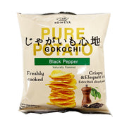 Koikeya Jagaimo Gokochi Black Pepper Potato Chips - 54g