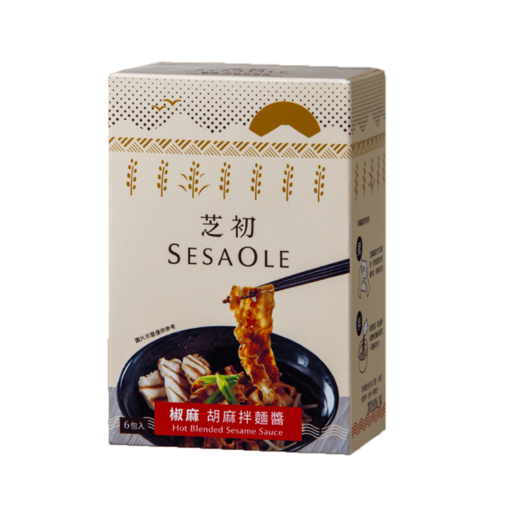 Sesaole Hot Blended Sesame Sauce - 30g x 6 Pack