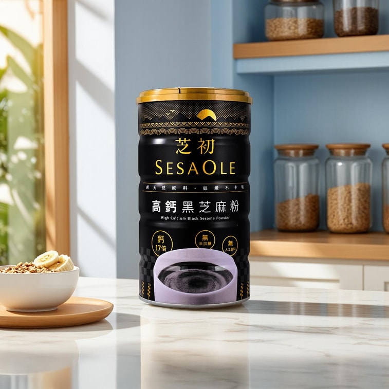 Sesaole High Calcium Black Sesame Powder - 380g