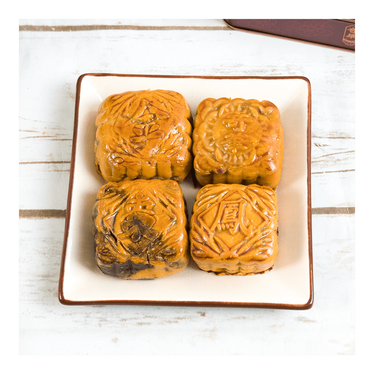 Kee Wah Assorted Mini Mooncake Gift Set - 50g x 4 pcs