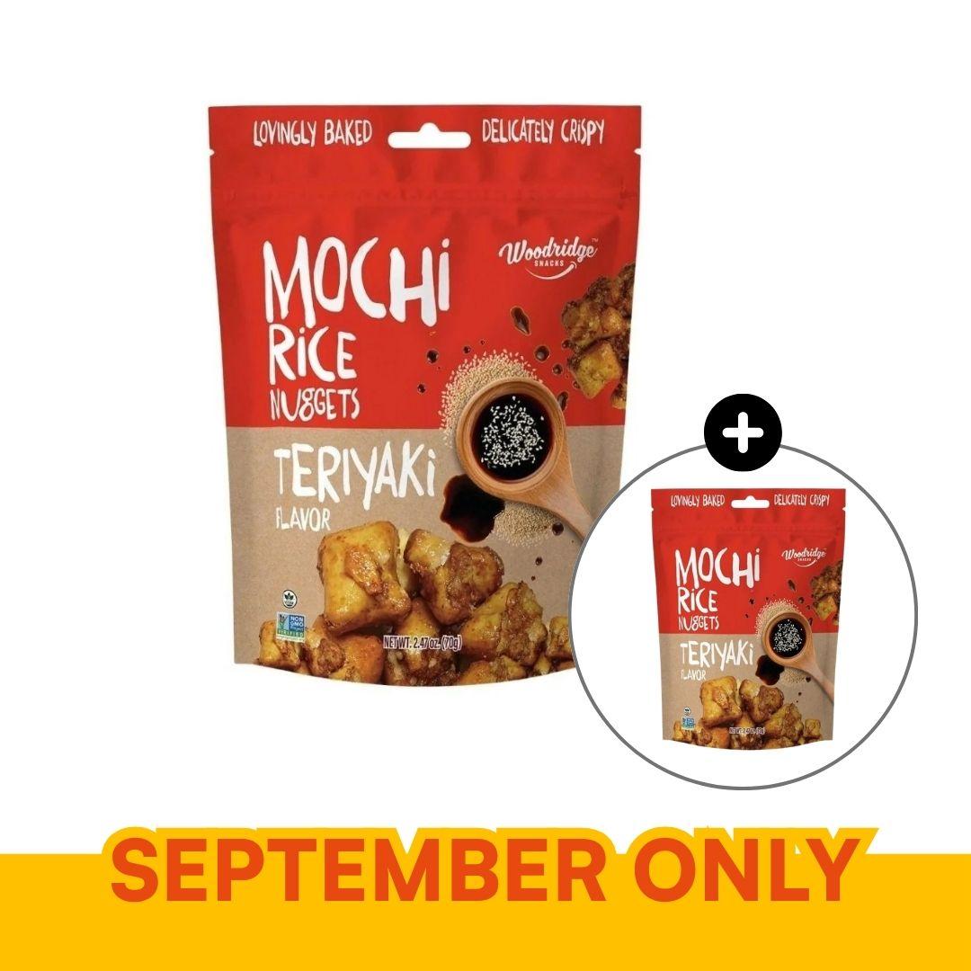 Woodridge Snacks Mochi Rice Nuggets Teriyaki (2.47 Oz.) - 70g