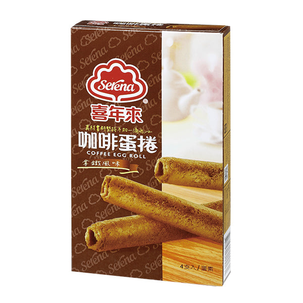 喜年來蛋捲 拿鐵咖啡口味 - 64g