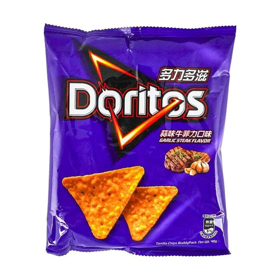 Doritos Taiwan Garlic Steak Flavor Corn Chips - 40g