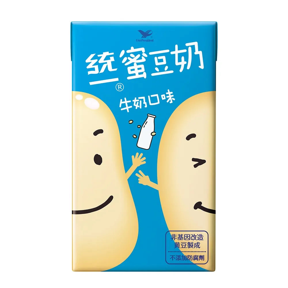 統一 蜜豆奶 牛奶 - 250ml x 6