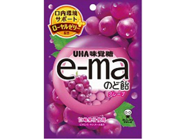 UHA Mikakuto e-ma Throat Candy Grape - 50g