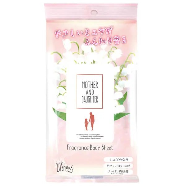 M&D Fragrance Body Sheets Valley Lilly Scent (20 Sheets) - 20g