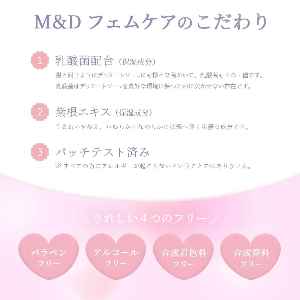 M&D Femcare Delicate Foaming Wash - 145ml