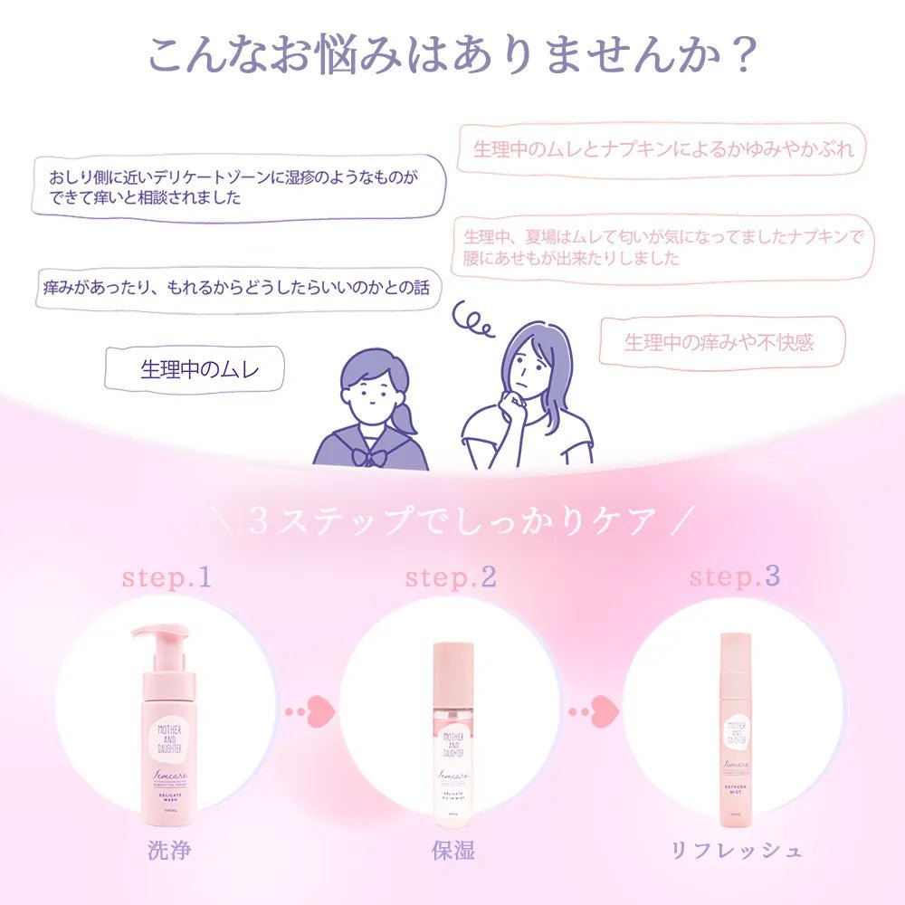 M&D Femcare Delicate Wipe-Off Mist - 14ml