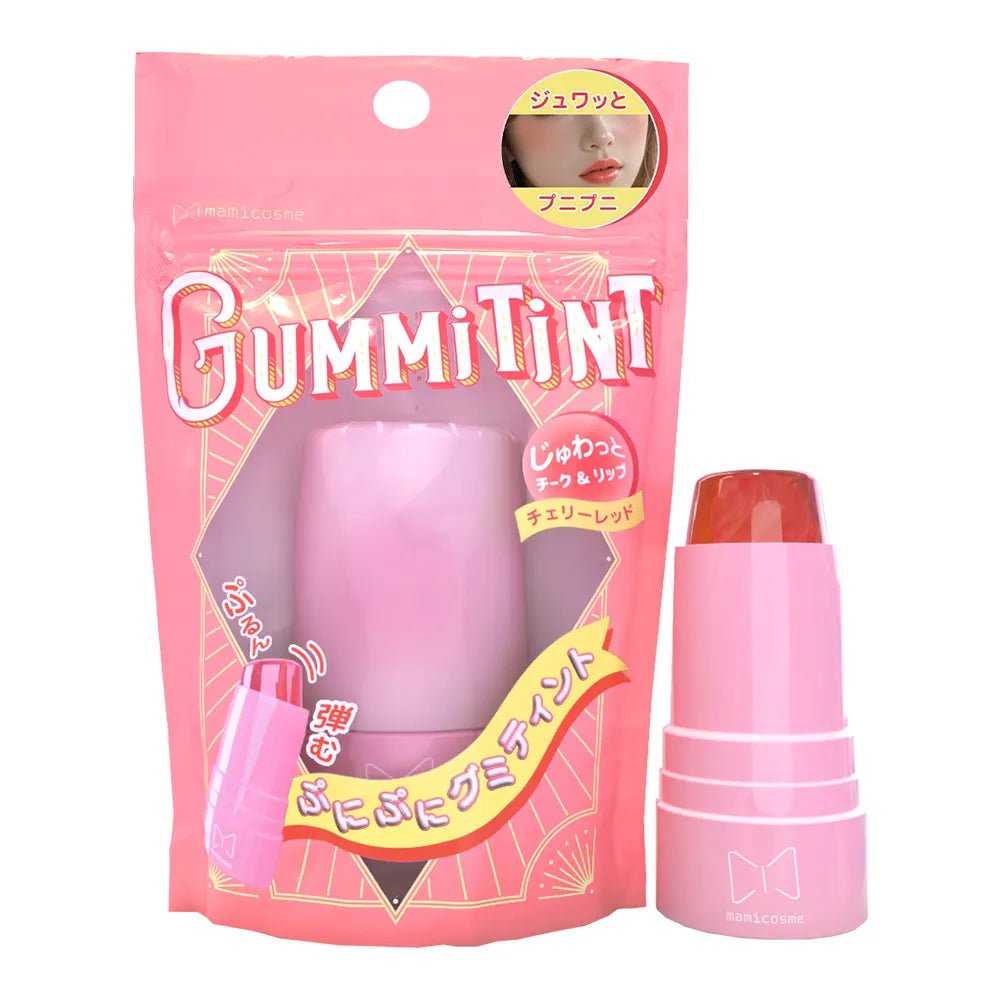 mamicosme Gummy Tint #01 Cherry Red - 8g