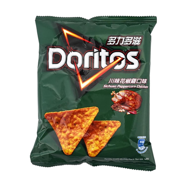 Doritos Taiwan Sichuan Peppercorn Chicken Flavor Corn Chips - 48g