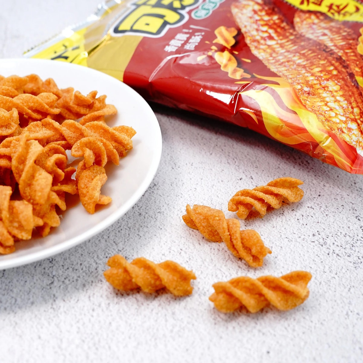 Koloko Pea Crackers BBQ Corn Flavor - 48g