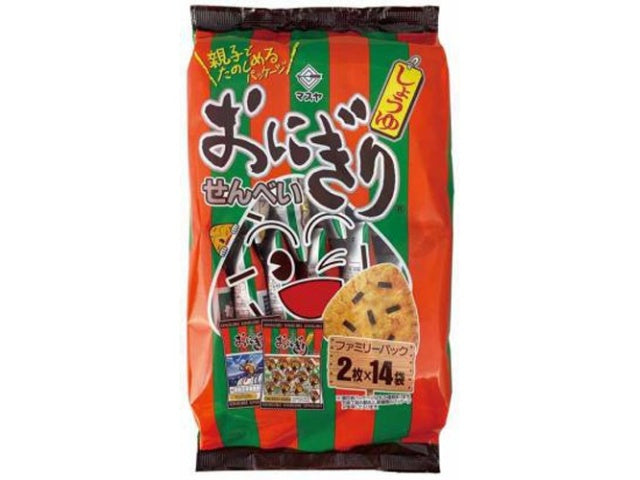 Masuya Onigiri Senbei Family Pack - 157g