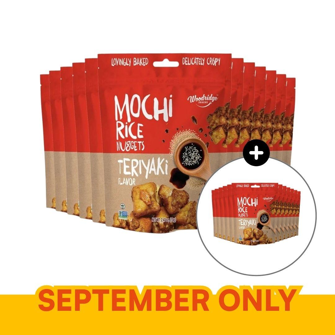 Woodridge Snacks Mochi Rice Nuggets Teriyaki (2.47 Oz.) - 70g
