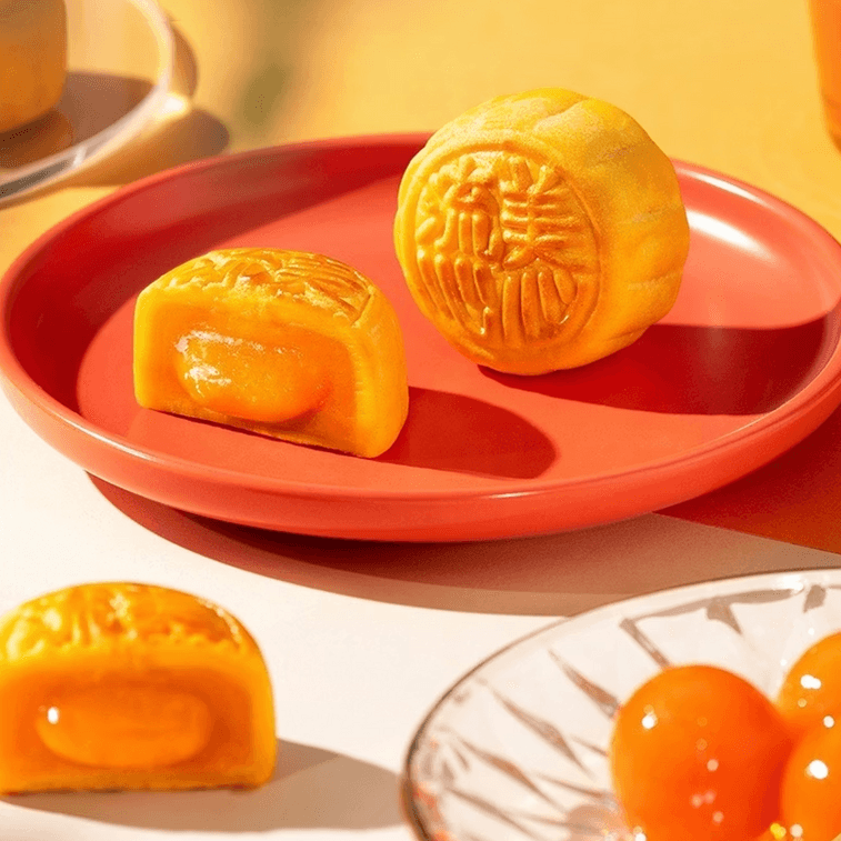 MX Lava Custard Mooncake - 45g x 8 pcs