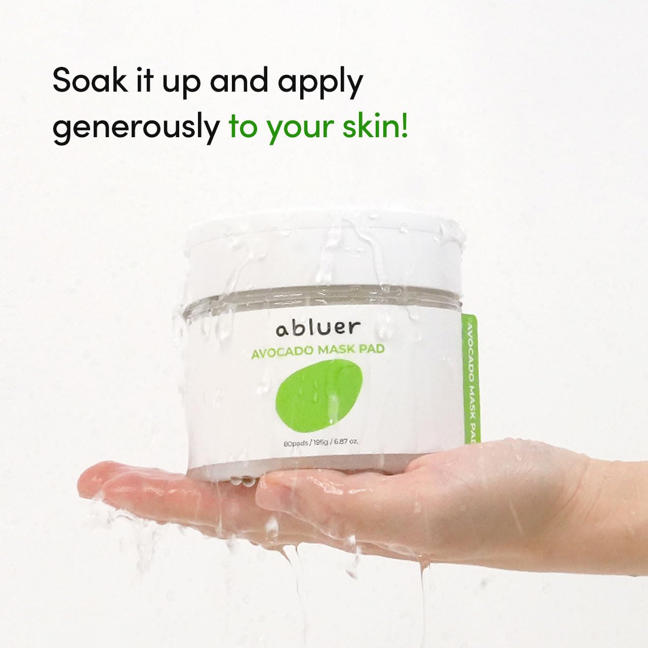 Abluer Avocado Mask Pad (80pads) - 195g