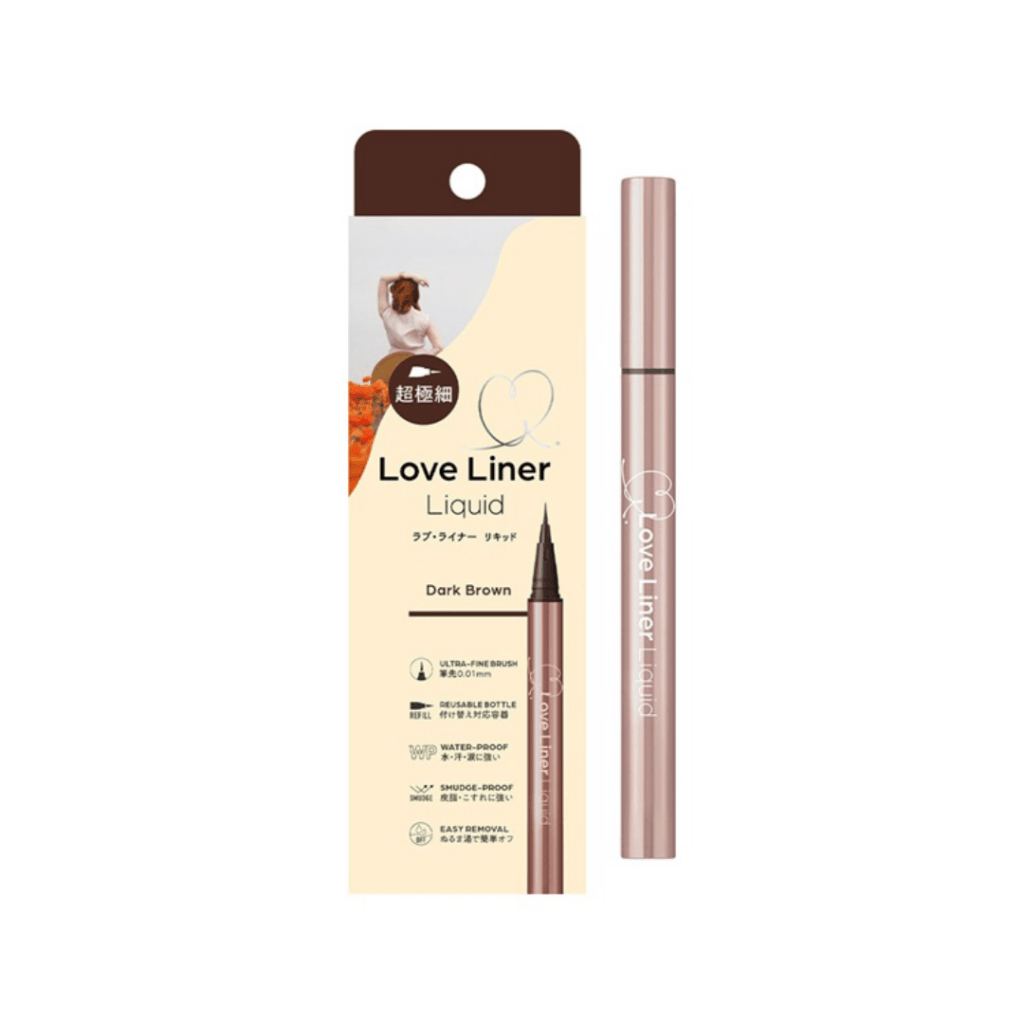 Love Liner Liquid Eyeliner R5 Ultra Fine Brush - Dark Brown 0.55ml