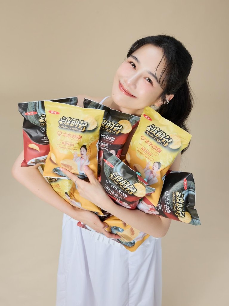 Hua Yuan x Sui Sui Kitchen Pineapple Cake Flavor Chips - 72g