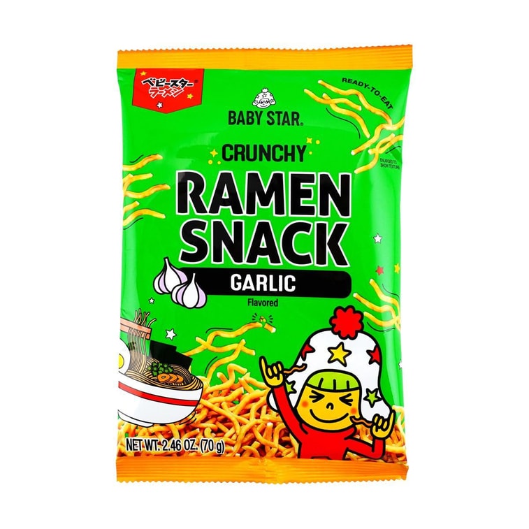 Baby Star Tiny Garlic Ramen Snack – 70g