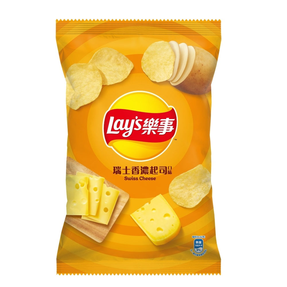 樂事 洋芋片 瑞士香濃起司 - 85g 