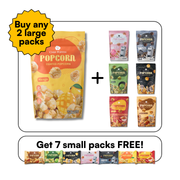 Chef Poppin Mango Gourmet Coated Popcorn - 50g