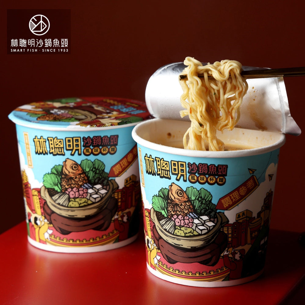 Smart Fish Cup Noodles - 62g