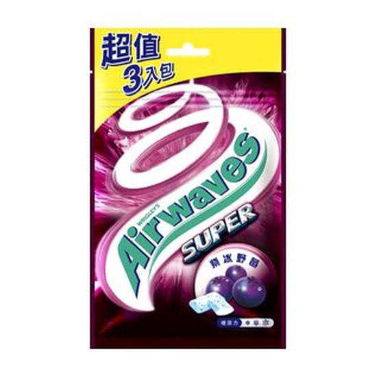 Airwaves Super極酷嗆涼紫冰野莓 - 109.2g 