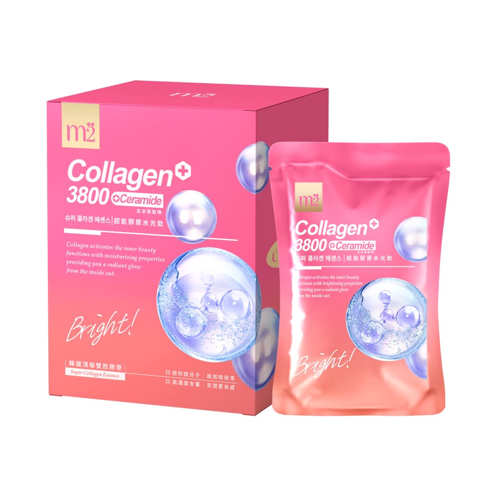 Box Ding m2 Super Collagen 3800+ Ceramide Drink (8 pcs/box) – ding-go
