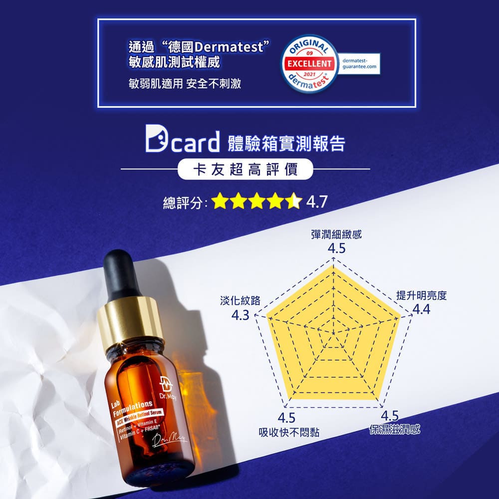 Dr. May ACE Wrinkle Retinol Serum - 10ml