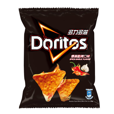 Doritos Taiwan Spicy Garlic Flavor Corn Chips - 68g
