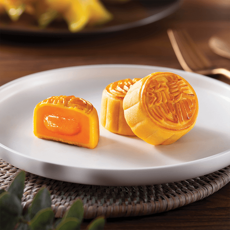 MX Lava Custard Mooncake - 45g x 8 pcs