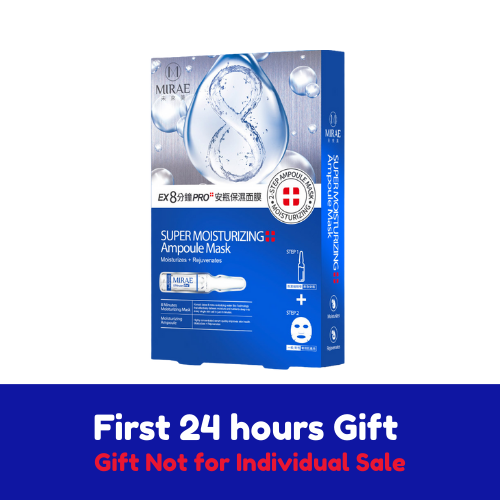 【 24hr Gift 】MIRAE EX8 Minutes PRO Super Ampoule Mask - Moisturizing