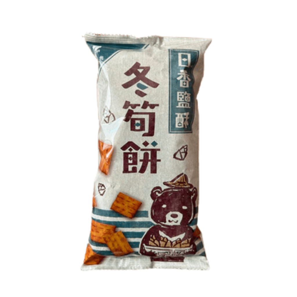 JihHsiang Salted Bamboo Shoot Crackers - 70g