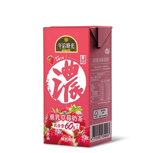 Tea Time Rich Strawberry Milk Tea - 330ml