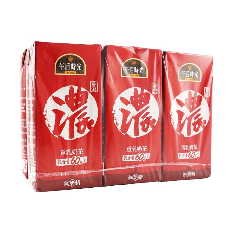 Tea Time Rich Milk Tea - 330ml x 6 Pack