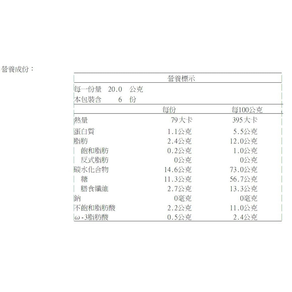 萬歲牌 椰棗核桃 - 120g