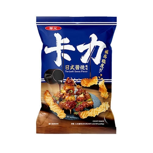 Kali Crispy Roll Chips Teriyaki Flavor - 80g