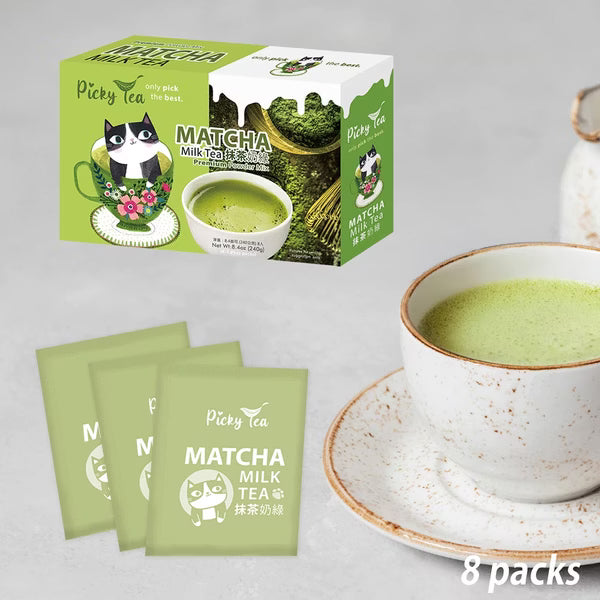 Picky Tea 抹茶奶綠 - 240g x 8包