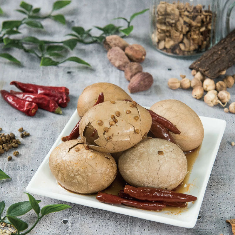 STE Spicy Herbs & Tea Eggs - 600g