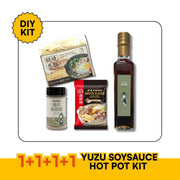 Yuzu Asian Hot Pot Kit — Haidilao Broth, Soy Dressing & Noodles
